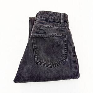 Reformation Cynthia High Rise Straight Jeans Vana Wash Button Fly Denim Size 26